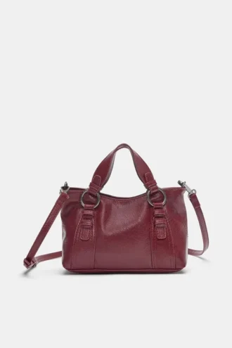 Bolso bandolera con detalle de anilla