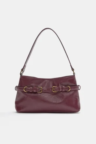 Bolso bandolera con hebillas