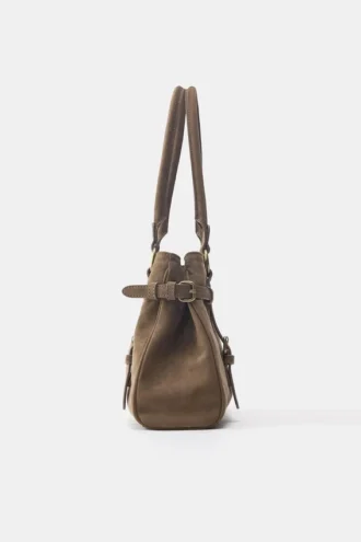 Bolso bandolera con hebillas