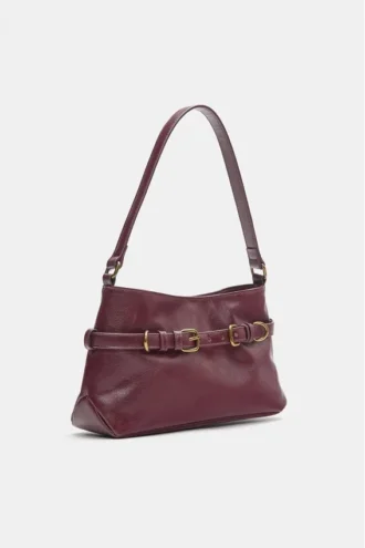 Bolso bandolera con hebillas