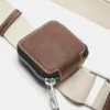 Bolso bandolera con pespuntes Bolso bandolera con pespuntes