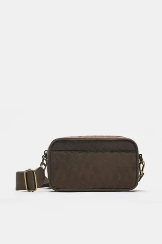Bolso bandolera con relieve STWD