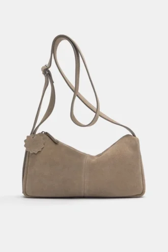 Bolso bandolera de piel