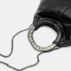 Bolso con asa metálica Bolso con asa metálica