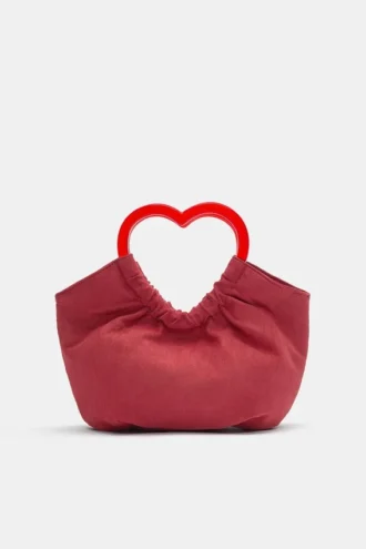 Bolso con forma de corazón