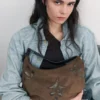 Bolso de hombro con adornos de flecos Bolso de hombro con adornos de flecos