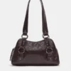 Bolso de hombro con anillas Bolso de hombro con anillas
