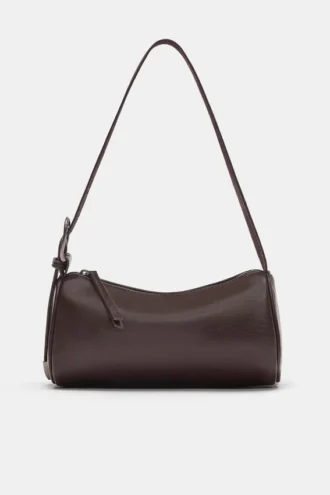 Bolso de hombro con hebilla