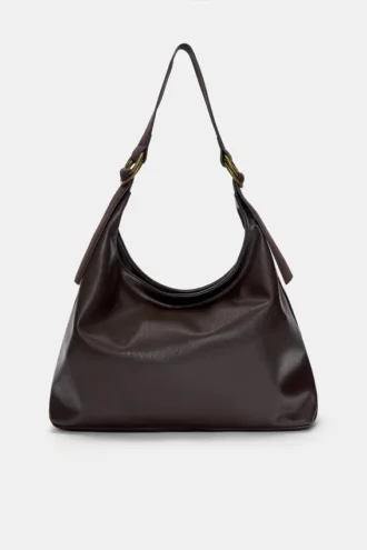 Bolso shopper con anillas Bolso shopper con anillas