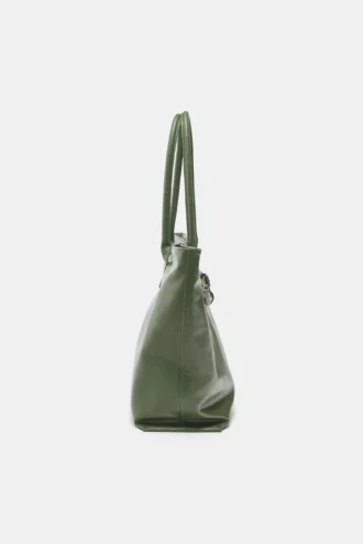 Bolso shopper con hebillas