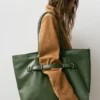 Bolso shopper con hebillas Bolso shopper con hebillas