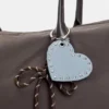 Bolso tipo shopper de nailon con detalle de colgante