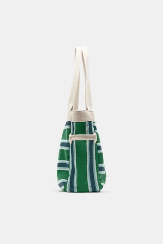 Bolso tote a rayas Bolso tote a rayas