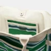 Bolso tote a rayas Bolso tote a rayas