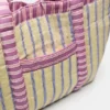 Bolso tote a rayas Bolso tote a rayas