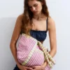 Bolso tote a rayas Bolso tote a rayas