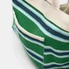 Bolso tote a rayas Bolso tote a rayas