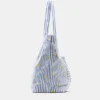 Bolso tote a rayas con efecto toalla Bolso tote a rayas con efecto toalla