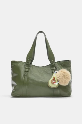 Bolso tote con adornos