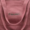 Bolso tote de lona Camarón Bolso tote de lona Camarón