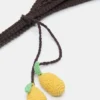 Bolso tote de macramé decorado Bolso tote de macramé decorado