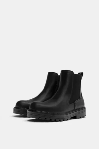 Botas Chelsea de piel