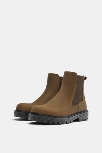 Botas Chelsea de piel