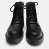 Botas de cuero con cordones Botas de cuero con cordones