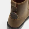 Botas de cuero con cordones
