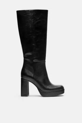 Botas de tacón alto con plataforma