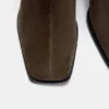 Botas de tacón alto de piel Botas de tacón alto de piel