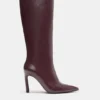 Botas de tacón alto hasta la rodilla
