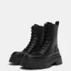 Botas de volumen con cordones Botas de volumen con cordones