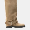 Botas tipo leggings con hebilla Botas tipo leggings con hebilla