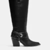 Botas vaqueras con hebilla Botas vaqueras con hebilla