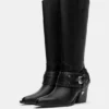 Botas vaqueras con hebilla Botas vaqueras con hebilla