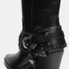 Botas vaqueras con hebilla Botas vaqueras con hebilla