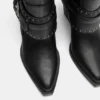 Botas vaqueras con hebilla Botas vaqueras con hebilla