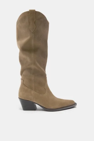 Botas vaqueras de piel