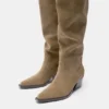 Botas vaqueras de piel Botas vaqueras de piel