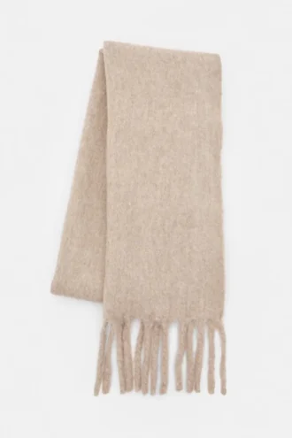 Bufanda maxi con efecto mohair