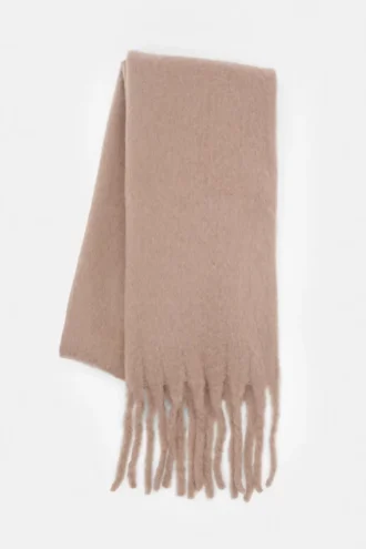 Bufanda maxi con efecto mohair