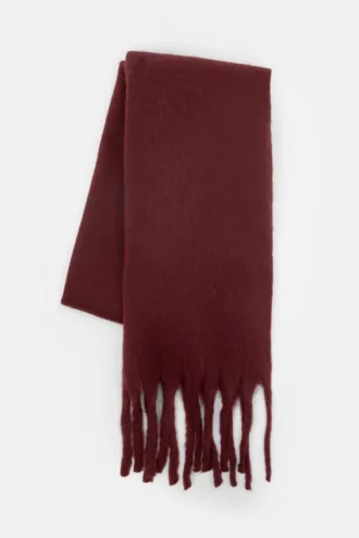 Bufanda maxi con efecto mohair