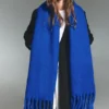 Bufanda maxi con efecto mohair Bufanda maxi con efecto mohair