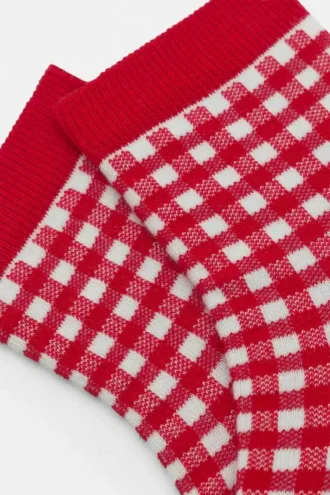Calcetines de cuadros vichy