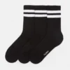 Calcetines largos a rayas