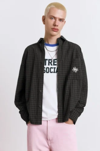 Camisas a cuadros con bordado STWD
