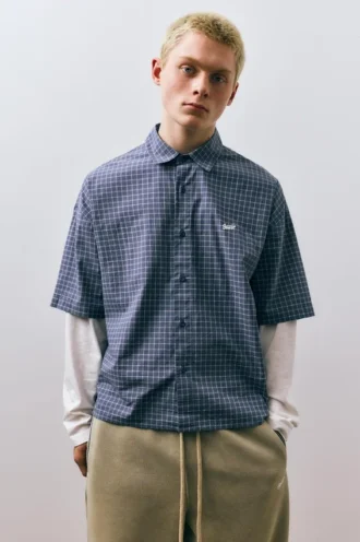 Camisas a cuadros de doble manga