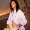 Camisas a rayas con chiles Camisas a rayas con chiles