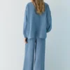 Camisas con cuello alto y efecto gasa
